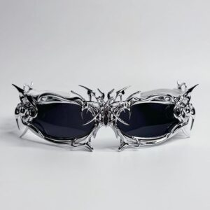 Gafas futuristas Y2K